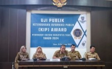 BKPSDM Kabupaten Tegal Ikuti Uji Publik Keterbukaan Informasi Publik