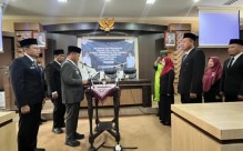 Bupati Tegal Lantik Lima Pejabat, Dorong Percepatan Inovasi dan Peningkatan Kualitas Pelayanan Publik